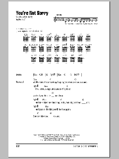 You're Not Sorry von Taylor Swift (Download) 