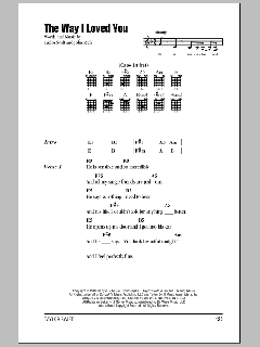 The Way I Loved You von Taylor Swift (Download) 