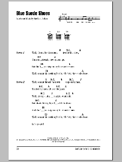 Blue Suede Shoes (Download) 