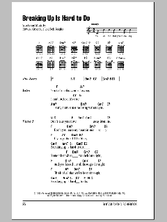 Breaking Up Is Hard To Do von Neil Sedaka (Download) 