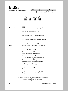 Last Kiss von J. Frank Wilson (Download) 