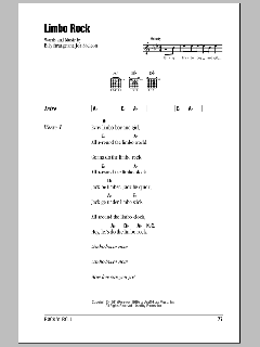 Limbo Rock von Chubby Checker (Download) 