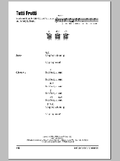 Tutti Frutti von Little Richard (Download) 