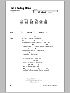 Like A Rolling Stone von Bob Dylan (Download) 
