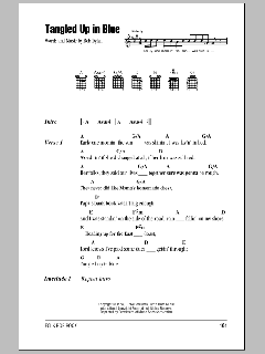 Tangled Up In Blue von Bob Dylan (Download) 