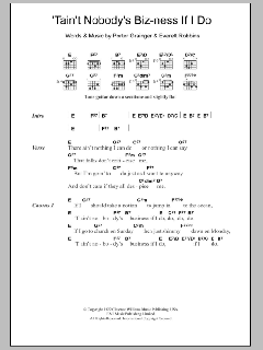 Tain't Nobody's Biz-Ness If I Do von Bessie Smith (Download) 
