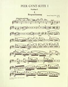 Peer Gynt Suite Nr. 1 op. 46 von Edvard Grieg für Orchester im Alle Noten Shop kaufen (Einzelstimme) - EP2433VL1