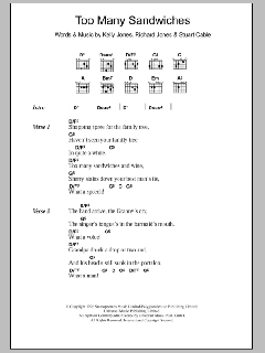 Too Many Sandwiches von Stereophonics (Download) 