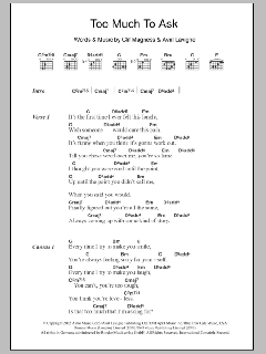 Too Much To Ask von Avril Lavigne (Download) 