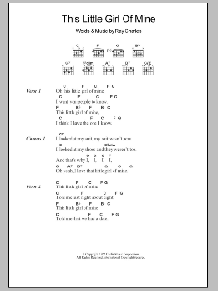 This Little Girl Of Mine von Ray Charles (Download) 