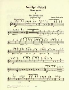 Peer Gynt Suite Nr. 2 op. 55 von Edvard Grieg für Orchester im Alle Noten Shop kaufen (Einzelstimme)