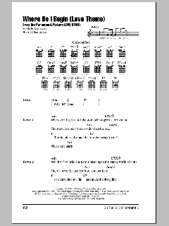 Where Do I Begin (Love Theme) von Andy Williams (Download) 