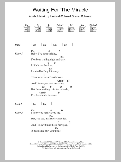 Waiting For The Miracle von Leonard Cohen (Download) 
