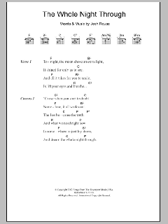 The Whole Night Through von Josh Rouse (Download) 