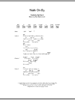 Walk On By von Dionne Warwick (Download) 