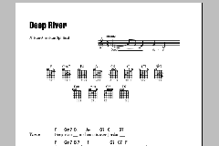 Deep River von African-American Spiritual (Download) 