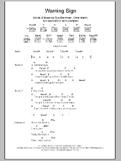 Warning Sign von Coldplay (Download) 