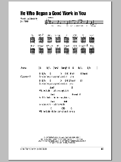 He Who Began A Good Work In You von Steve Green (Download) 