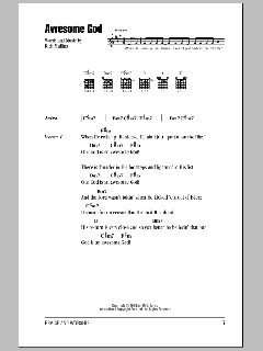 Awesome God von Rich Mullins (Download) 