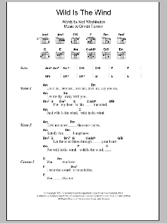 Wild Is The Wind von David Bowie (Download) 