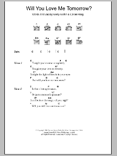 Will You Love Me Tomorrow (Download) 
