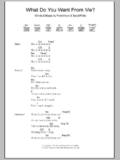 What Do You Want From Me? (Download) 