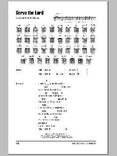 Serve The Lord von Carman (Download) 