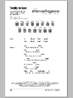 Testify To Love von Avalon (Download) 