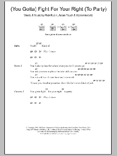 Fight For Your Right (To Party) von Beastie Boys (Download) 