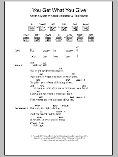 You Get What You Give von The New Radicals (Download) 