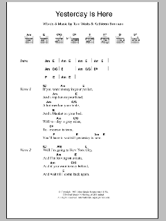 Yesterday Is Here von Tom Waits (Download) 