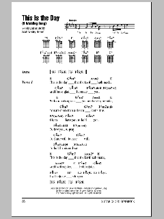 This Is The Day (A Wedding Song) von Scott Wesley Brown (Download) 