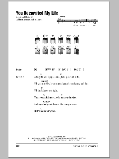 You Decorated My Life von Kenny Rogers (Download) 