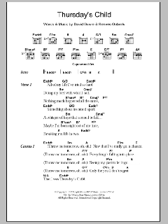 Thursday's Child von David Bowie (Download) 