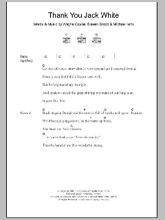 Thank You Jack White von The Flaming Lips (Download) 