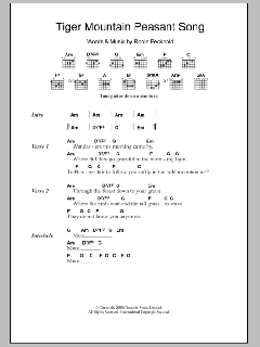 Tiger Mountain Peasant Song von Fleet Foxes (Download) 