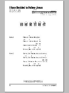 I Have Decided To Follow Jesus (Download) 