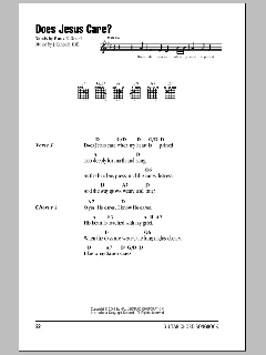 Does Jesus Care? von Frank E. Graeff (Download) 