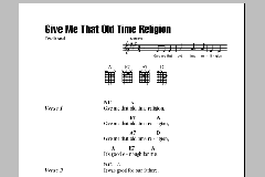 Give Me That Old Time Religion von African-American Spiritual (Download) 