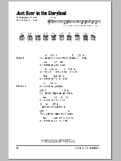 Just Over In The Gloryland von James W. Acuff (Download) 