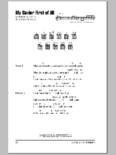 My Savior First Of All (Download) 