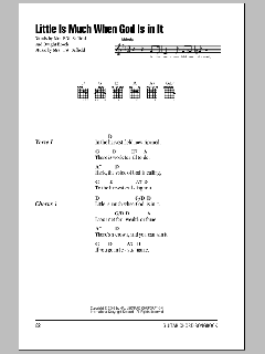 Little Is Much When God Is In It von Dwight Brock (Download) 