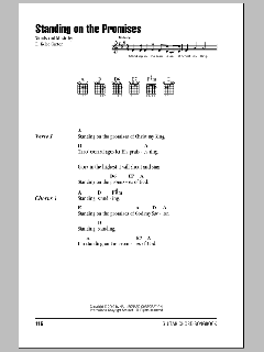 Standing On The Promises von R. Kelso Carter (Download) 