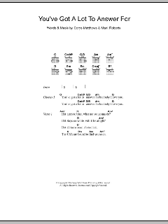 You've Got A Lot To Answer For von Catatonia (Download) 