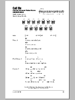 Call Me von Blondie (Download) 