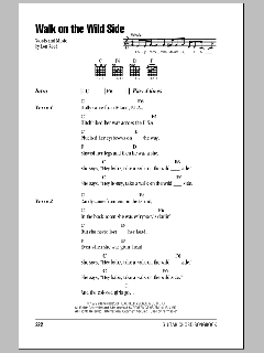 Walk On The Wild Side von Lou Reed (Download) 