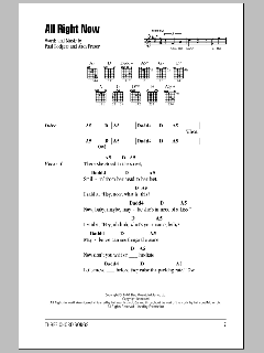 All Right Now von Free (Download) 