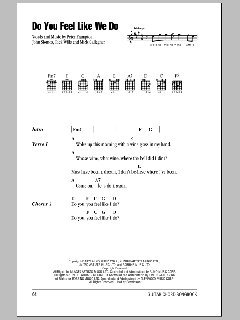 Do You Feel Like We Do von Peter Frampton (Download) 