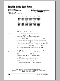 Smokin' In The Boys Room von Motley Crue (Download) 