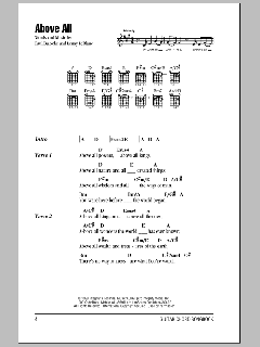 Above All von Paul Baloche (Download) 